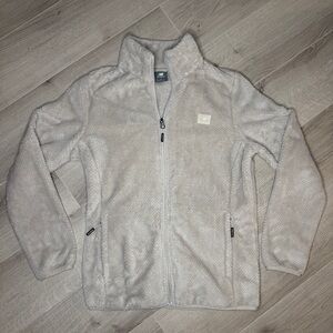 New Balance Sherpa Fleece Full Zip Jacket Small